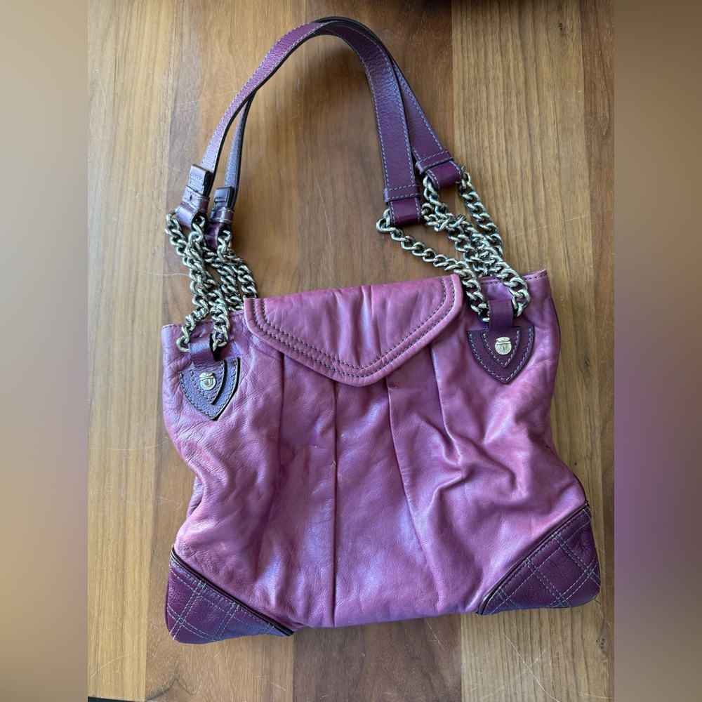 Marc Jacobs Leather Bag Lavender